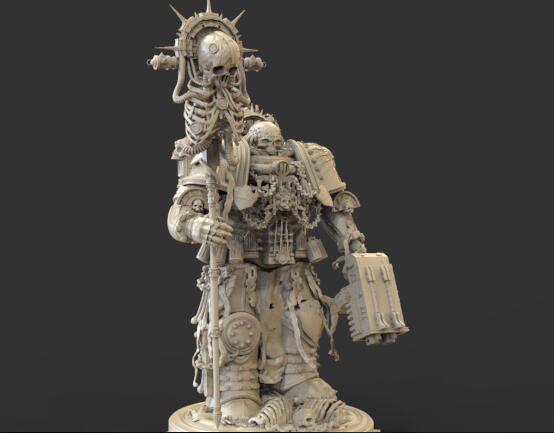 3D打印牧師手辦模型 3D打印牧師手辦模型